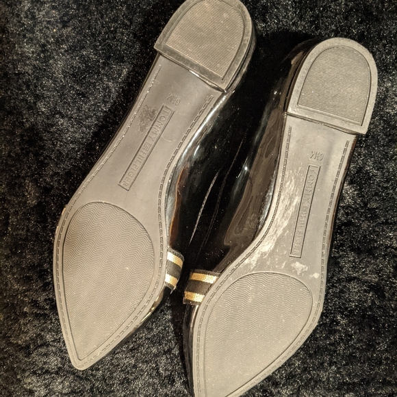 Tommy Hilfiger Black Loafers with Gold Accent - Picture 4 of 4